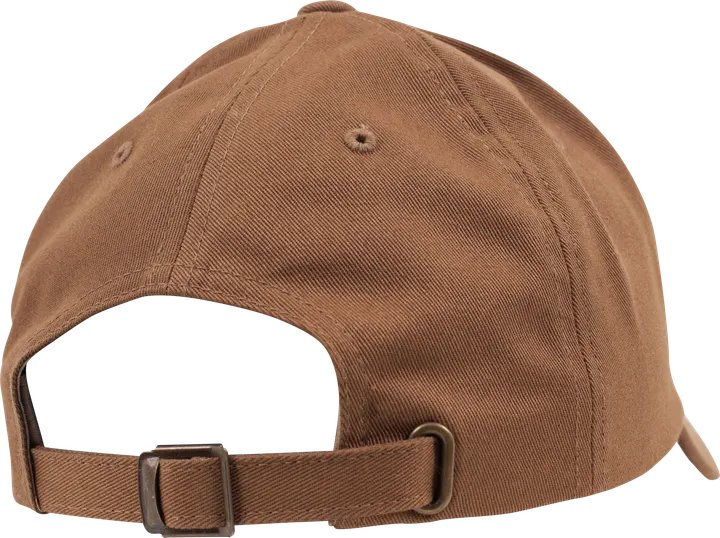 6-Panel-Kappe aus Baumwoll-Twill TAN