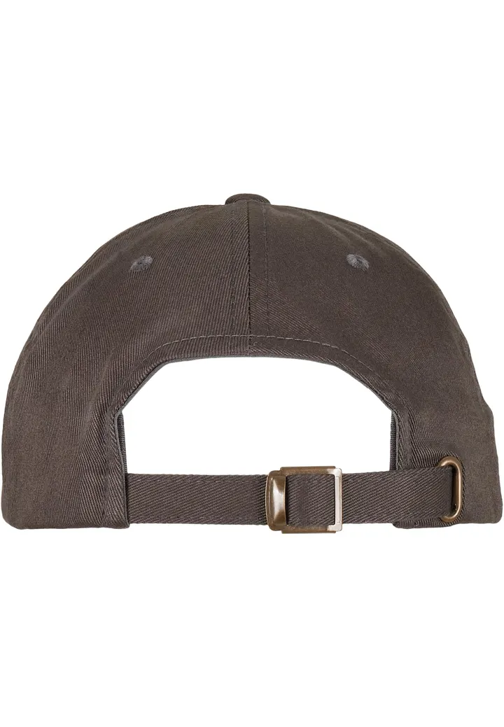 Cap aus organischer Baumwolle DARK GREY