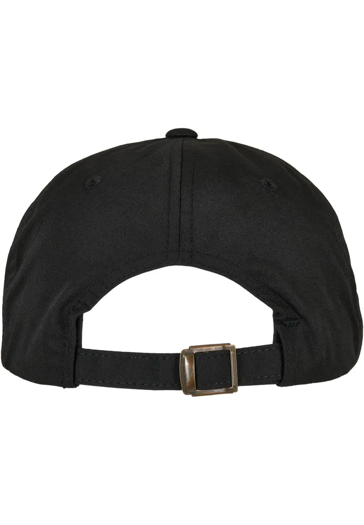 Dad Cap aus recycelter Baumwolle BLACK