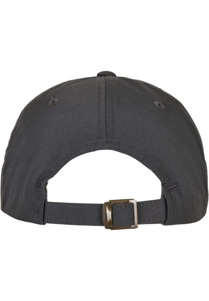 Dad Cap aus recycelter Baumwolle Light Charcoal