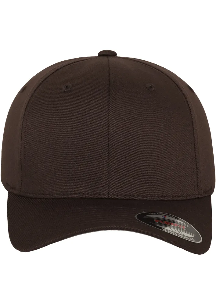 Flexfit Wooly Combed Kappe BROWN