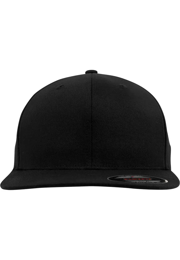 Flexfit Flat Visor Kappe BLACK