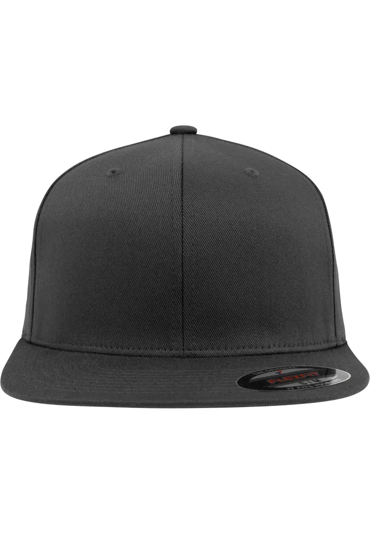Flexfit Flat Visor Kappe DARK GREY