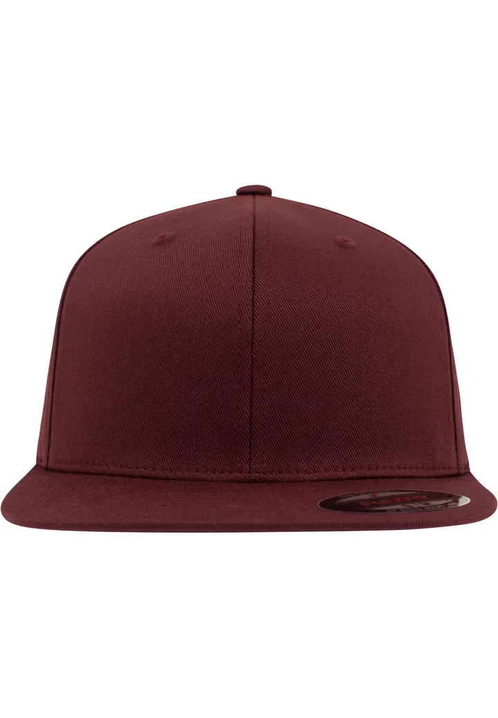 Flexfit Flat Visor Kappe MAROON
