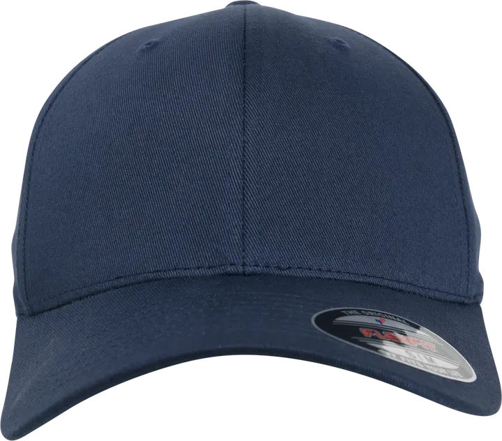 Flexfit-Kappe aus biologischer Baumwolle NAVY
