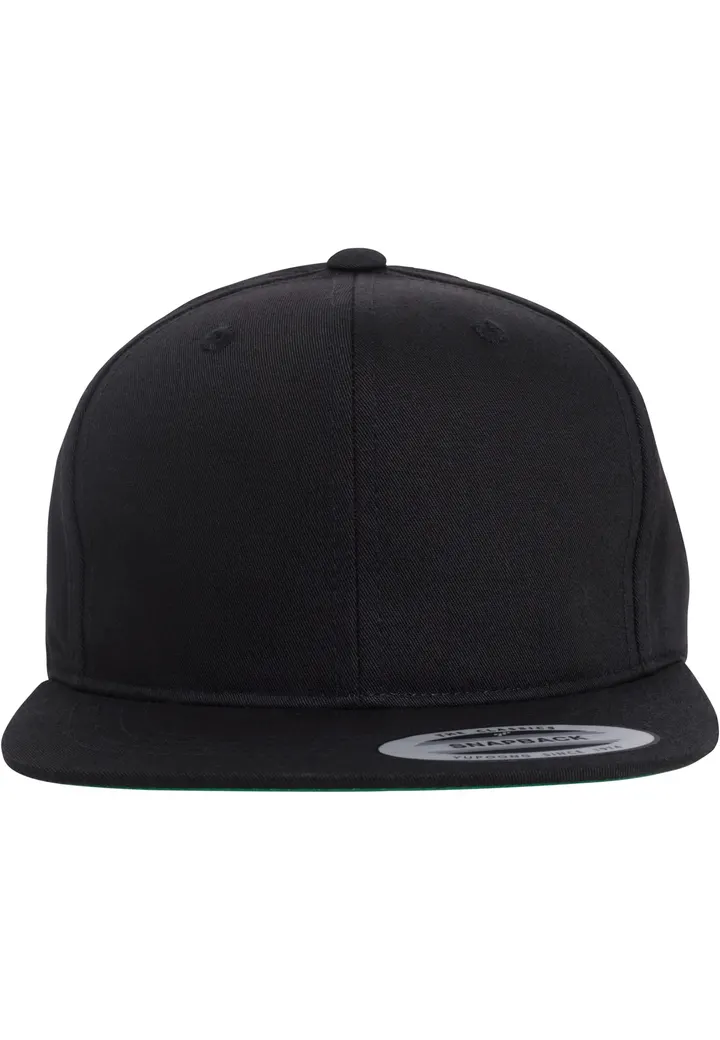 Pro-Style Twill Snapback Kappe für Kinder BLACK