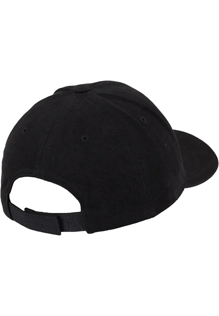 Casquette brushed cotton twill BLACK