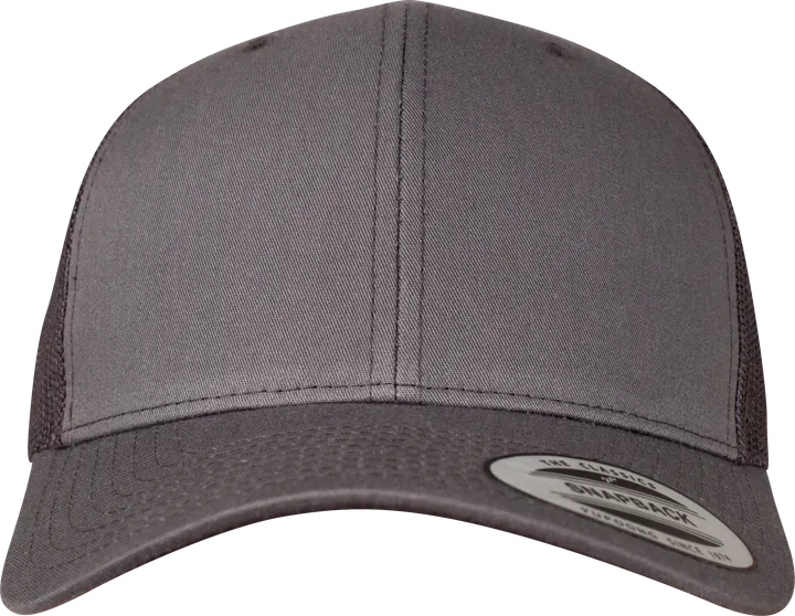 Casquette retro trucker DARK GREY