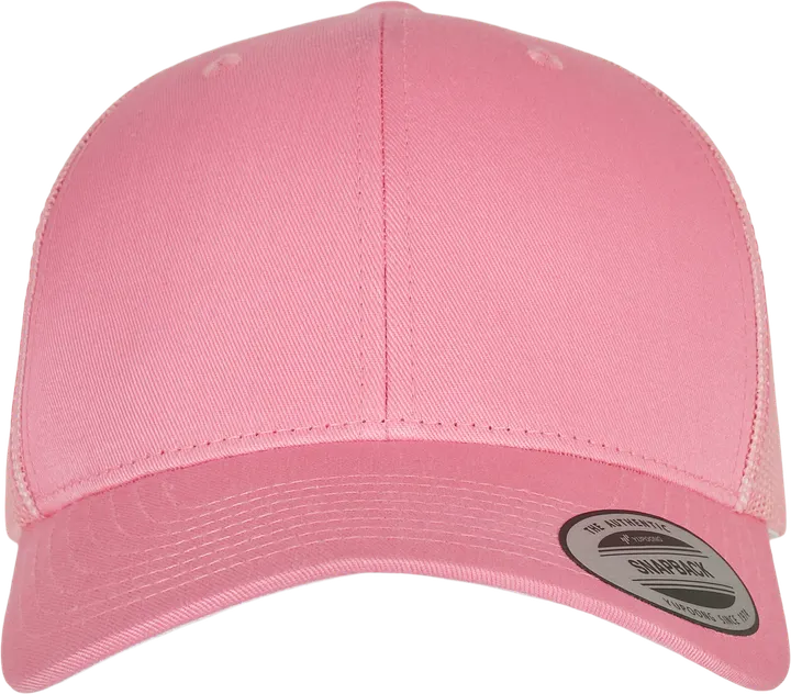 Casquette retro trucker PINK