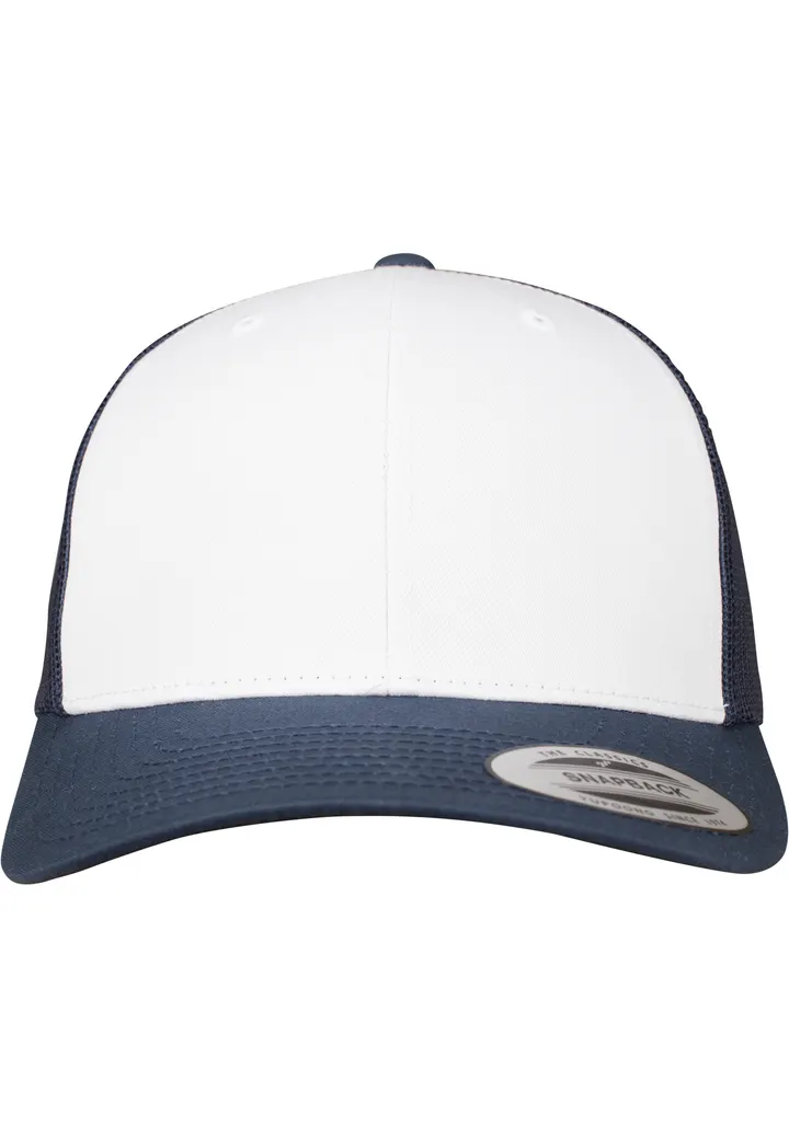 Casquette Retro Trucker Colored Front NAVY / WHITE