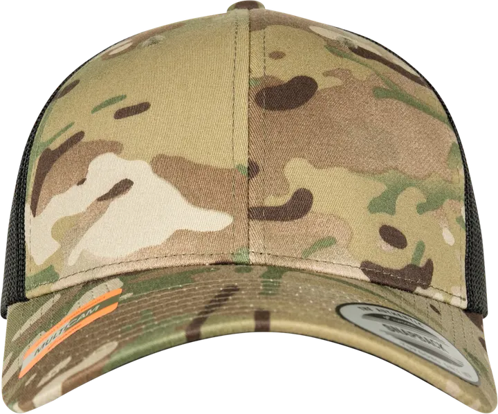 Multicam Retro-Trucker-Kappe MULTICAM