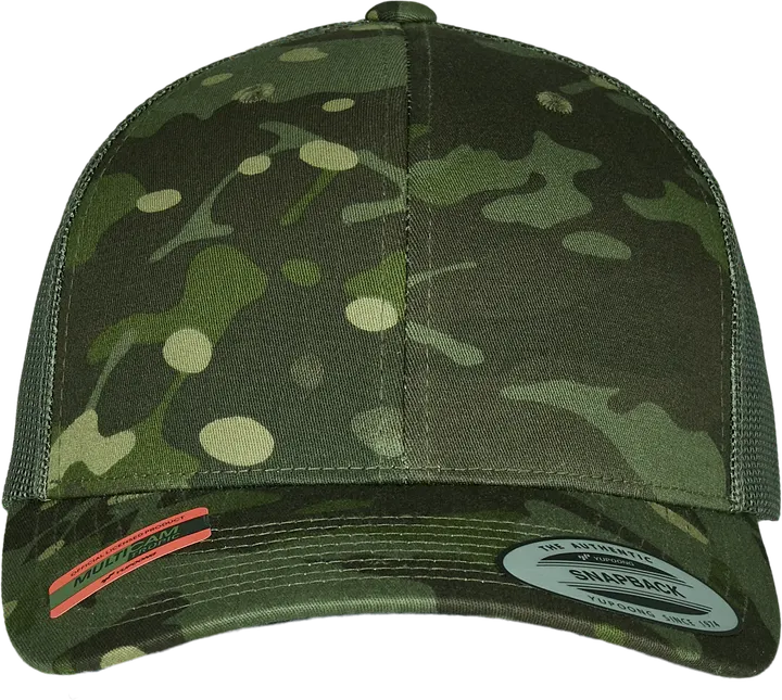 Multicam Retro-Trucker-Kappe Multicam Tropic