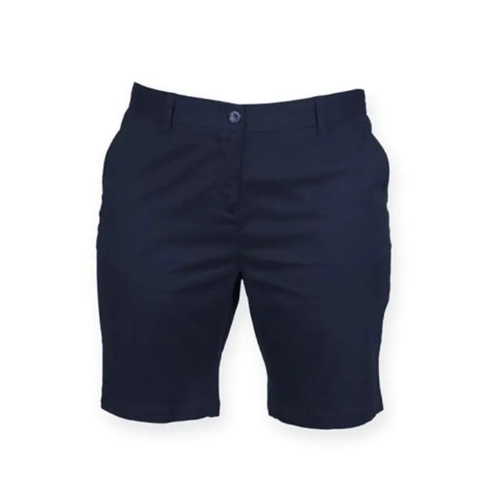 Short Chino Stretch Femme Navy