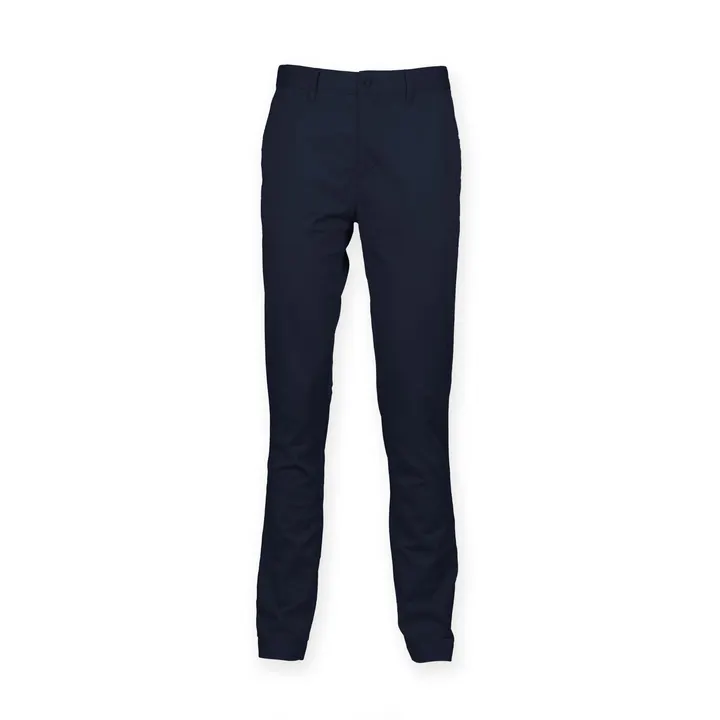 Pantalon Chino Stretch Homme Navy