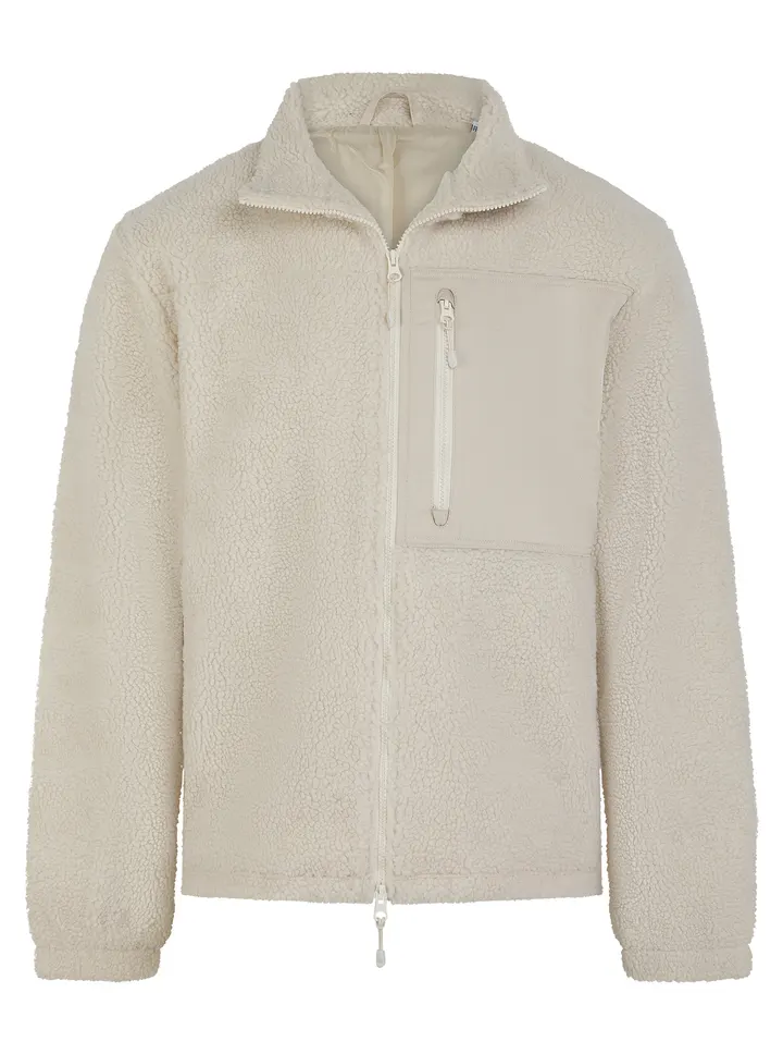 Polaire sherpa recyclée Natural