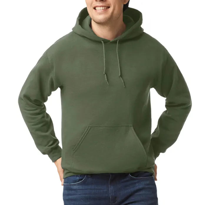 Heavy Blend™ Classic Fit Adult Hooded Sweatshirt Military Green