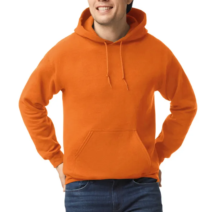 Heavy Blend™ Classic Fit Adult Hooded Sweatshirt Safety Orange