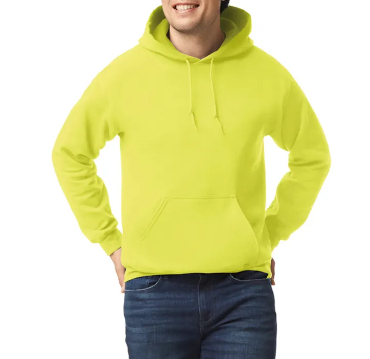 Heavy Blend™ Classic Fit Adult Hooded Sweatshirt Safety Yellow