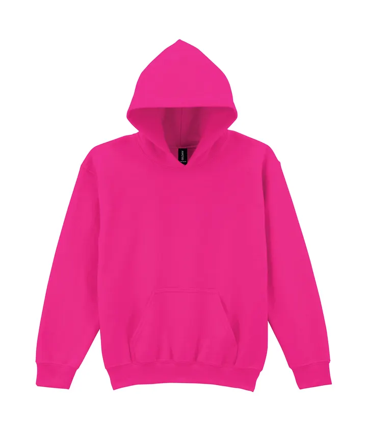 Heavy Blend™ Classic Fit Youth Hooded Sweatshirt Heliconia