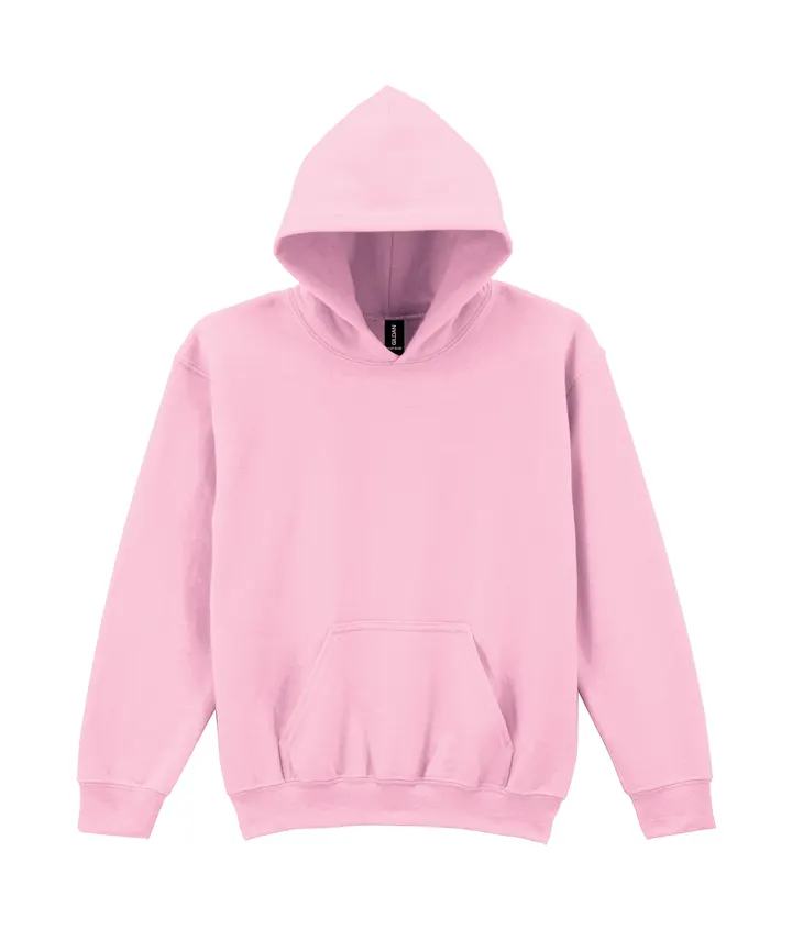 Heavy Blend™ Classic Fit Youth Hooded Sweatshirt Light Pink
