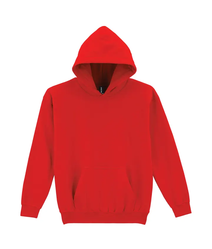 Heavy Blend™ Classic Fit Youth Hooded Sweatshirt Red
