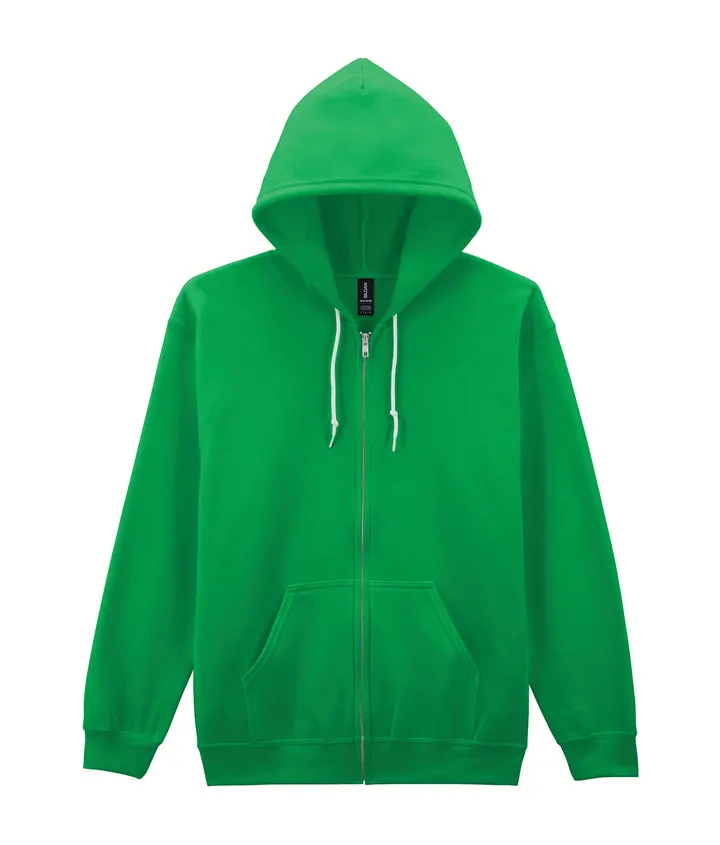 Heavy Blend™classic Fit Adult Full Zip Hooded Sweatshirt Irish Green