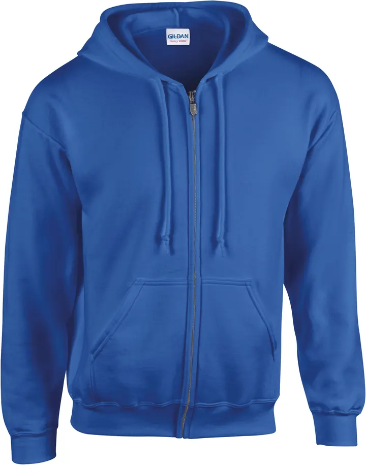 Heavy Blend™classic Fit Adult Full Zip Hooded Sweatshirt Royal Blue