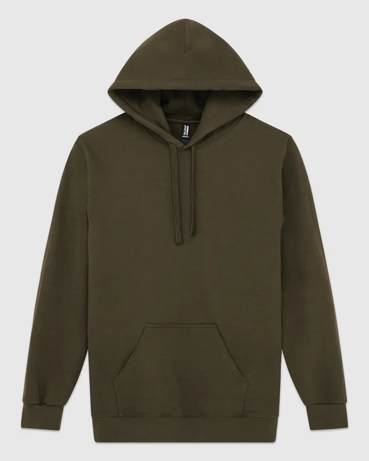 Sweat-shirt adulte à capuche Hammer Olive