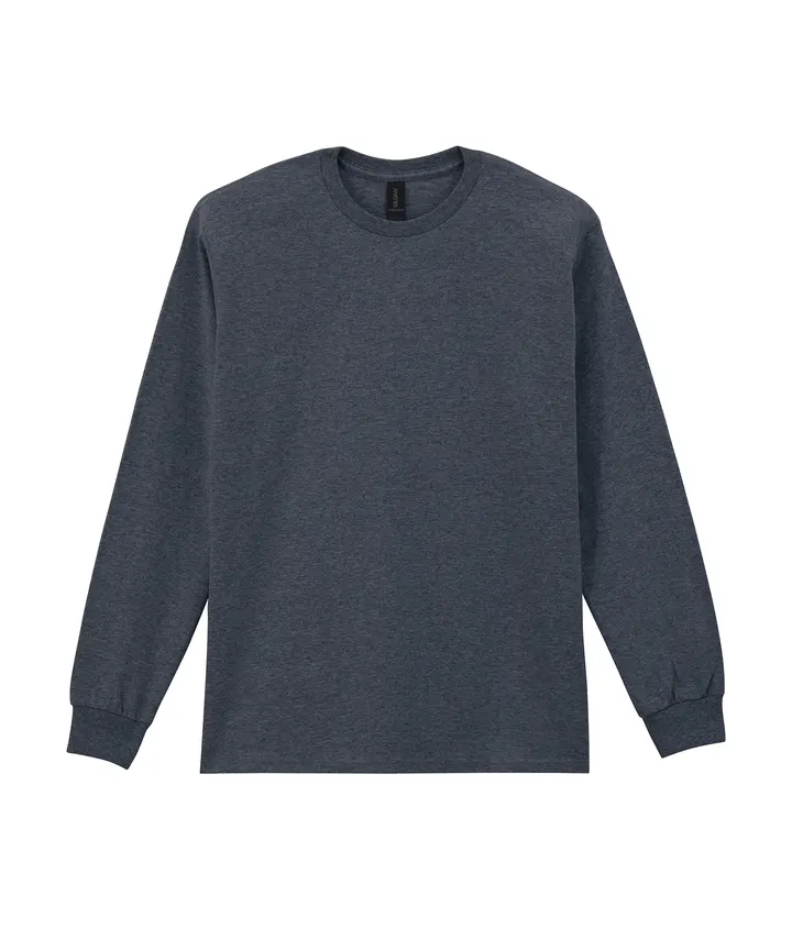 Ultra Cotton™ Classic Fit Adult Long Sleeve T-Shirt Dark Heather