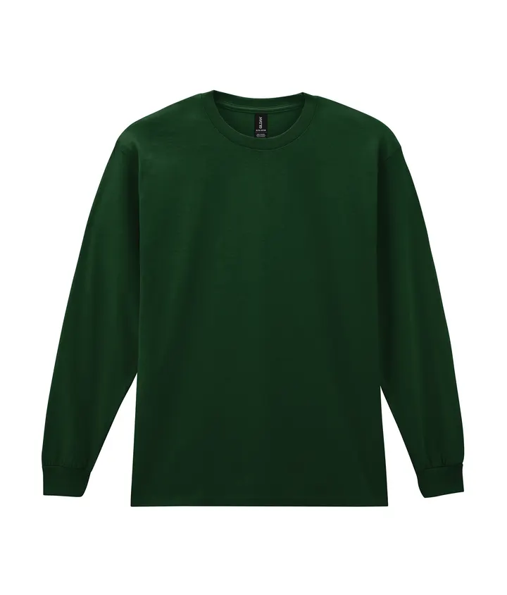 Ultra Cotton™ Classic Fit Adult Long Sleeve T-Shirt Forest Green