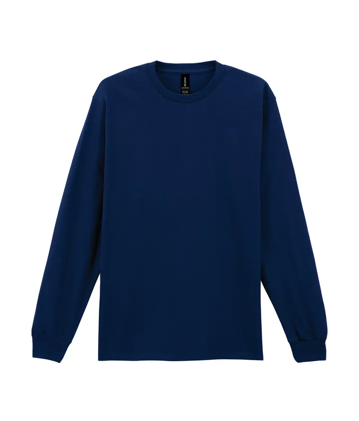Ultra Cotton™ Classic Fit Adult Long Sleeve T-Shirt Navy
