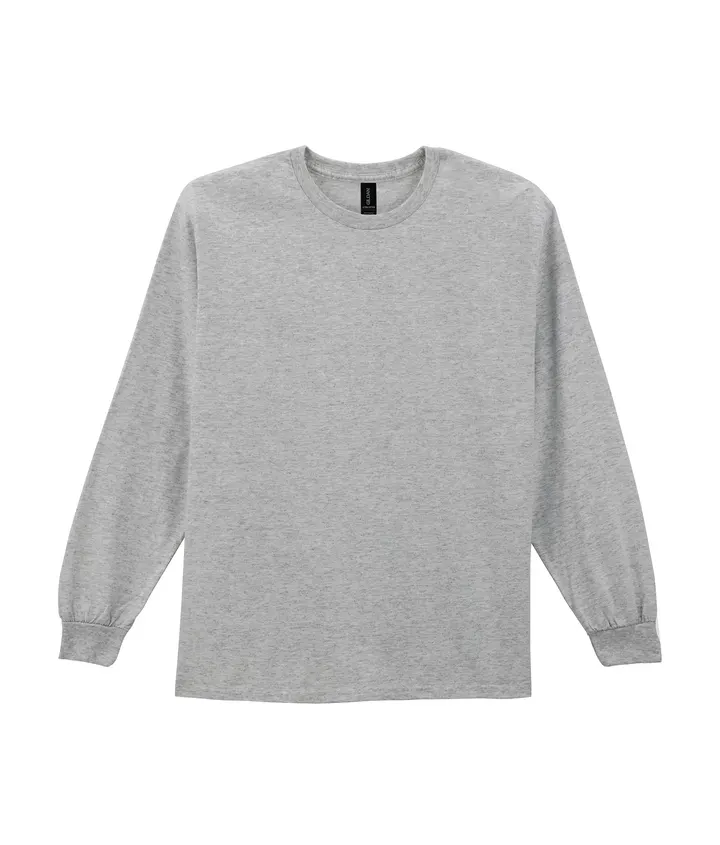Ultra Cotton™ Classic Fit Adult Long Sleeve T-Shirt Sport Grey