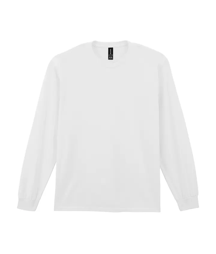 Ultra Cotton™ Classic Fit Adult Long Sleeve T-Shirt White