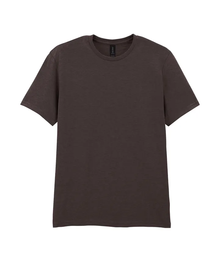 Softstyle Crew Neck Men's T-shirt Dark Chocolate