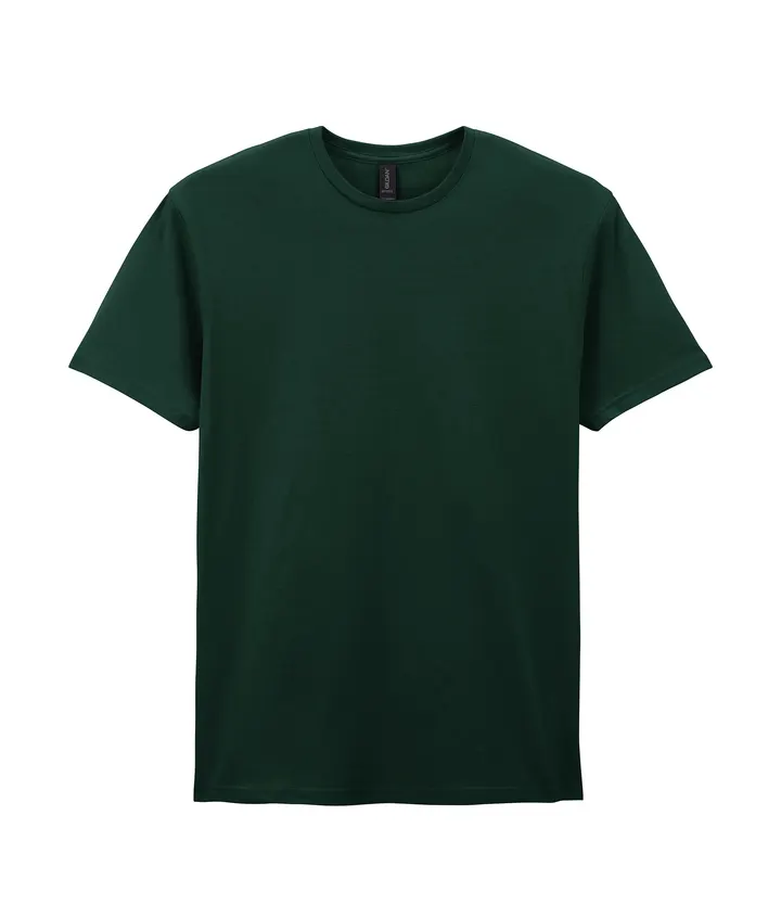 Softstyle Crew Neck Men's T-shirt Forest Green