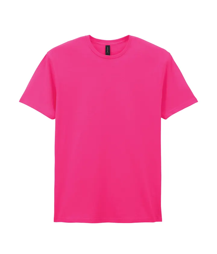Softstyle Crew Neck Men's T-shirt Heliconia