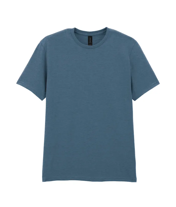 Softstyle Crew Neck Men's T-shirt Indigo Blue