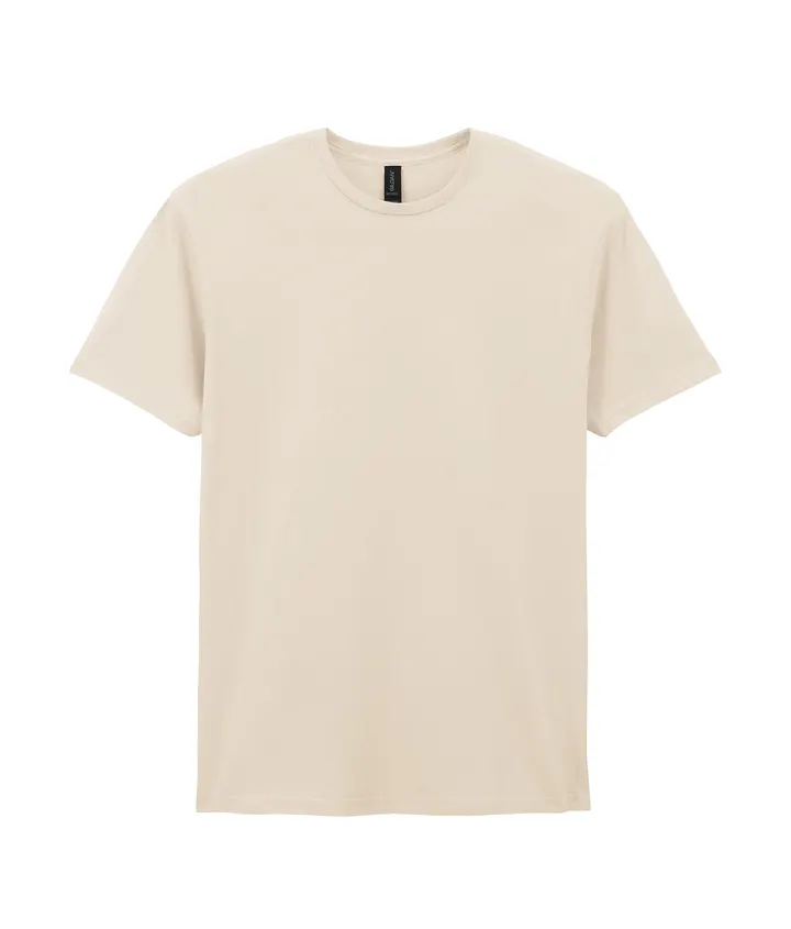Softstyle Crew Neck Men's T-shirt Natural