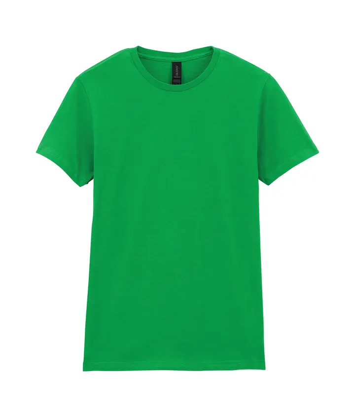 T-shirt femme col rond Softstyle Irish Green