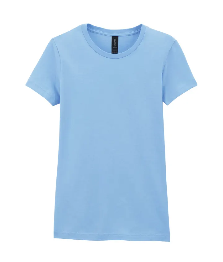 T-shirt femme col rond Softstyle Light Blue
