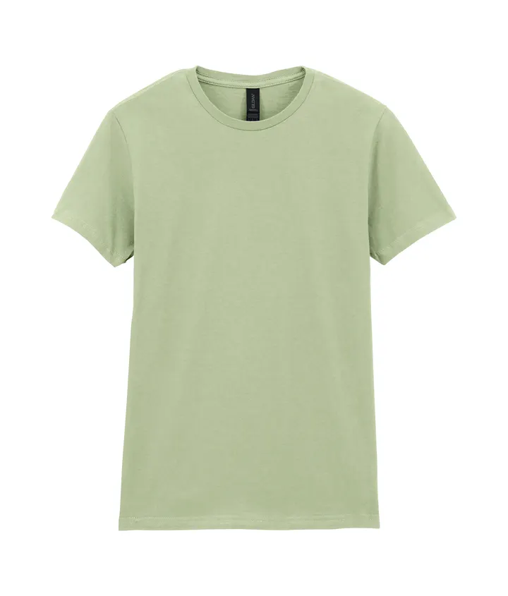 T-shirt femme col rond Softstyle Pistachio