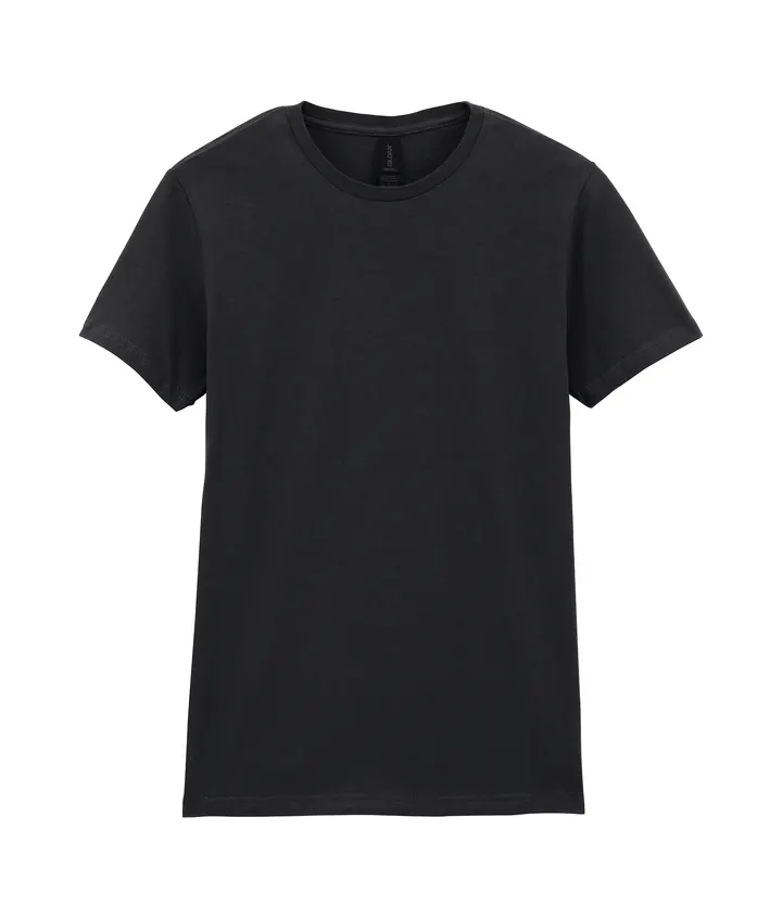 T-shirt femme col rond Softstyle Black
