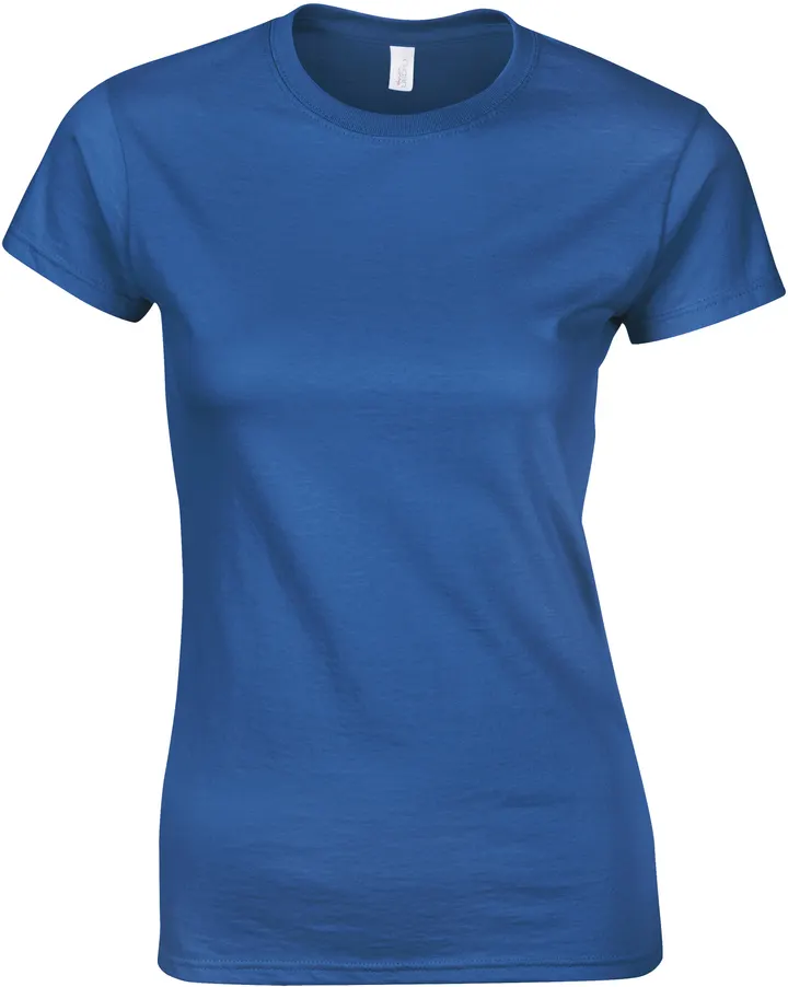T-shirt femme col rond Softstyle Royal Blue