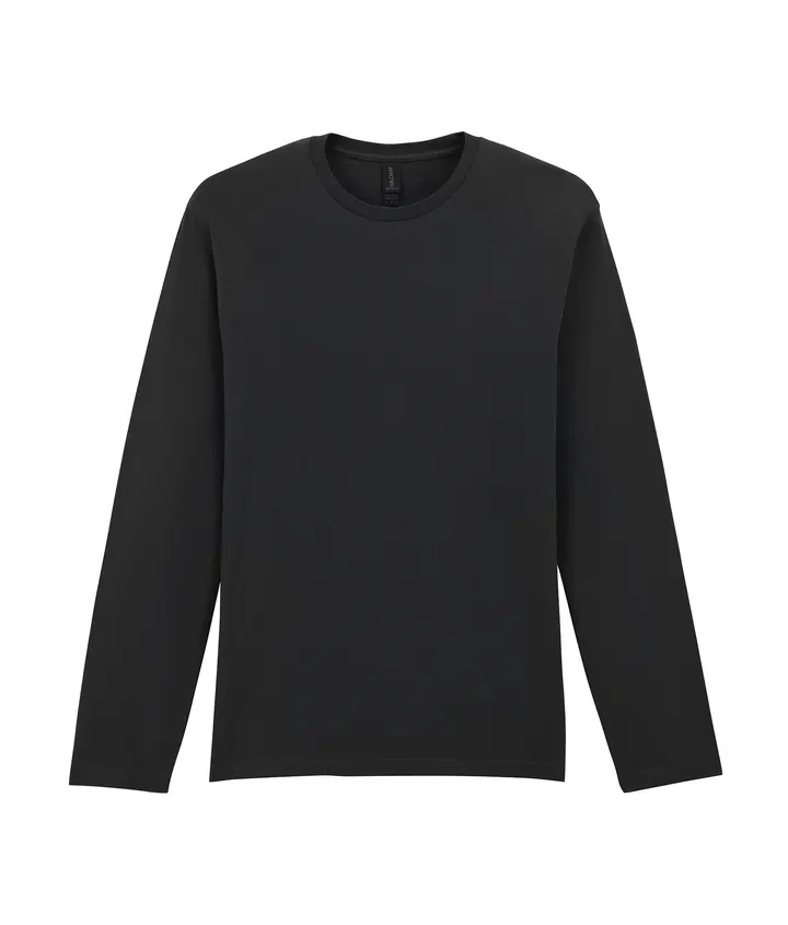 T-shirt homme manches longues Softstyle Black
