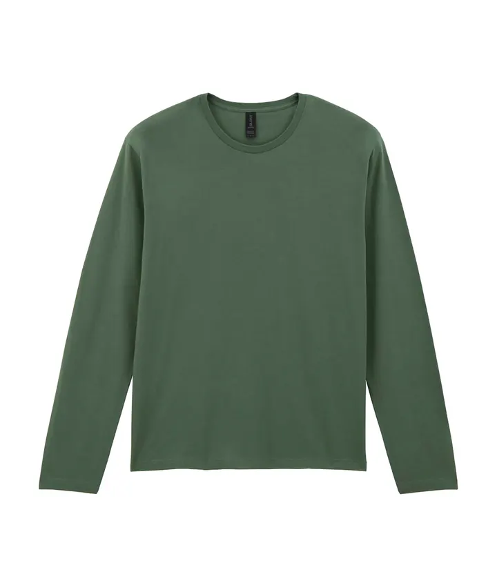 T-shirt homme manches longues Softstyle Military Green
