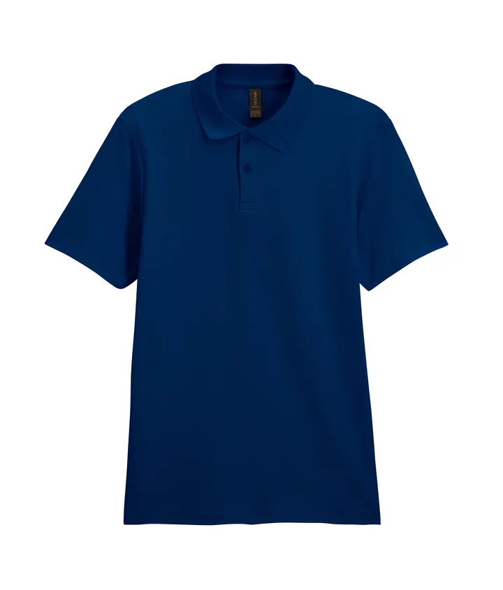 Polo Homme Softstyle Double Piqué Navy