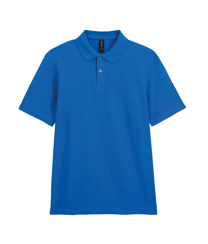 Polo Homme Softstyle Double Piqué Royal Blue
