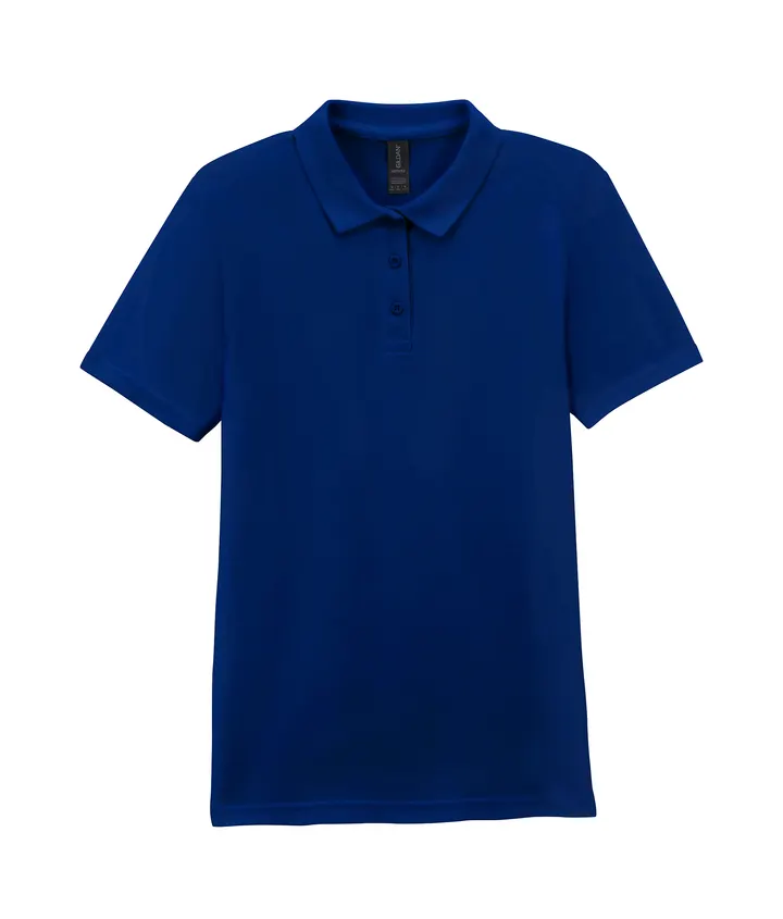 Polo Femme Softstyle Double Piqué Navy