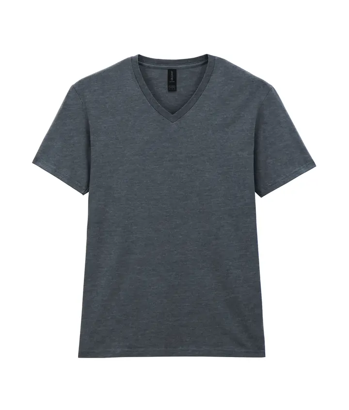 T-shirt homme col v Softstyle Dark Heather