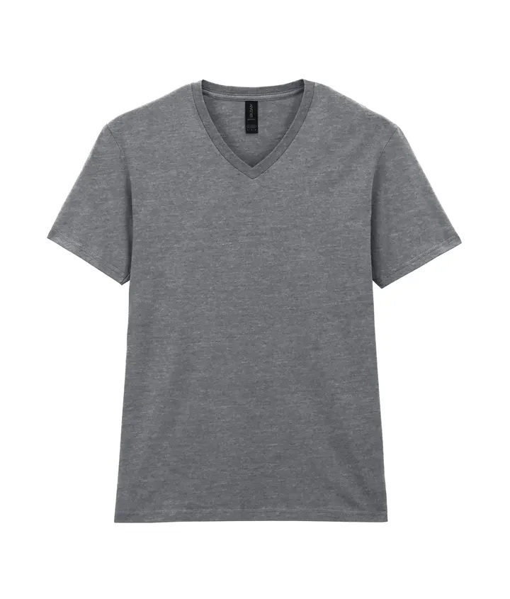 T-shirt homme col v Softstyle RS Sport Grey